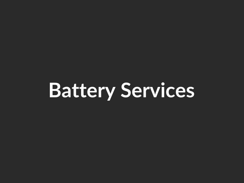 Battery Services
